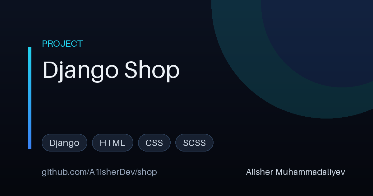 Django Shop